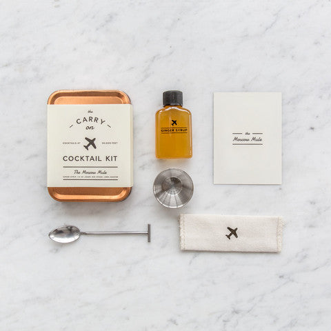 w&p design - carry-on cocktail kit (moscow mule x sugarfina)