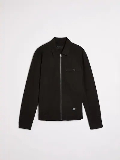 frank & oak - the commuter jacket in black