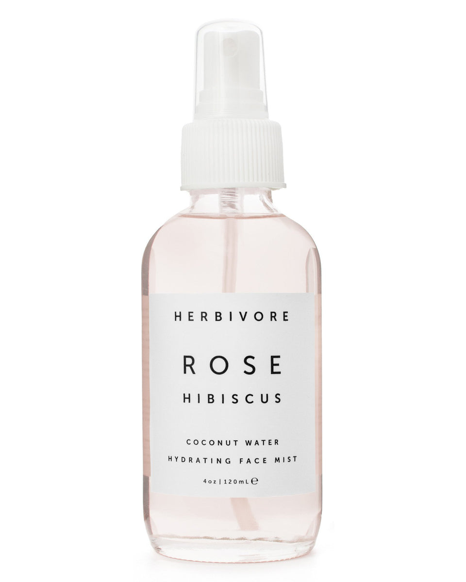 herbivore botanicals rose hibiscus hydrating face mist 4oz - Fresh Laundry Co.