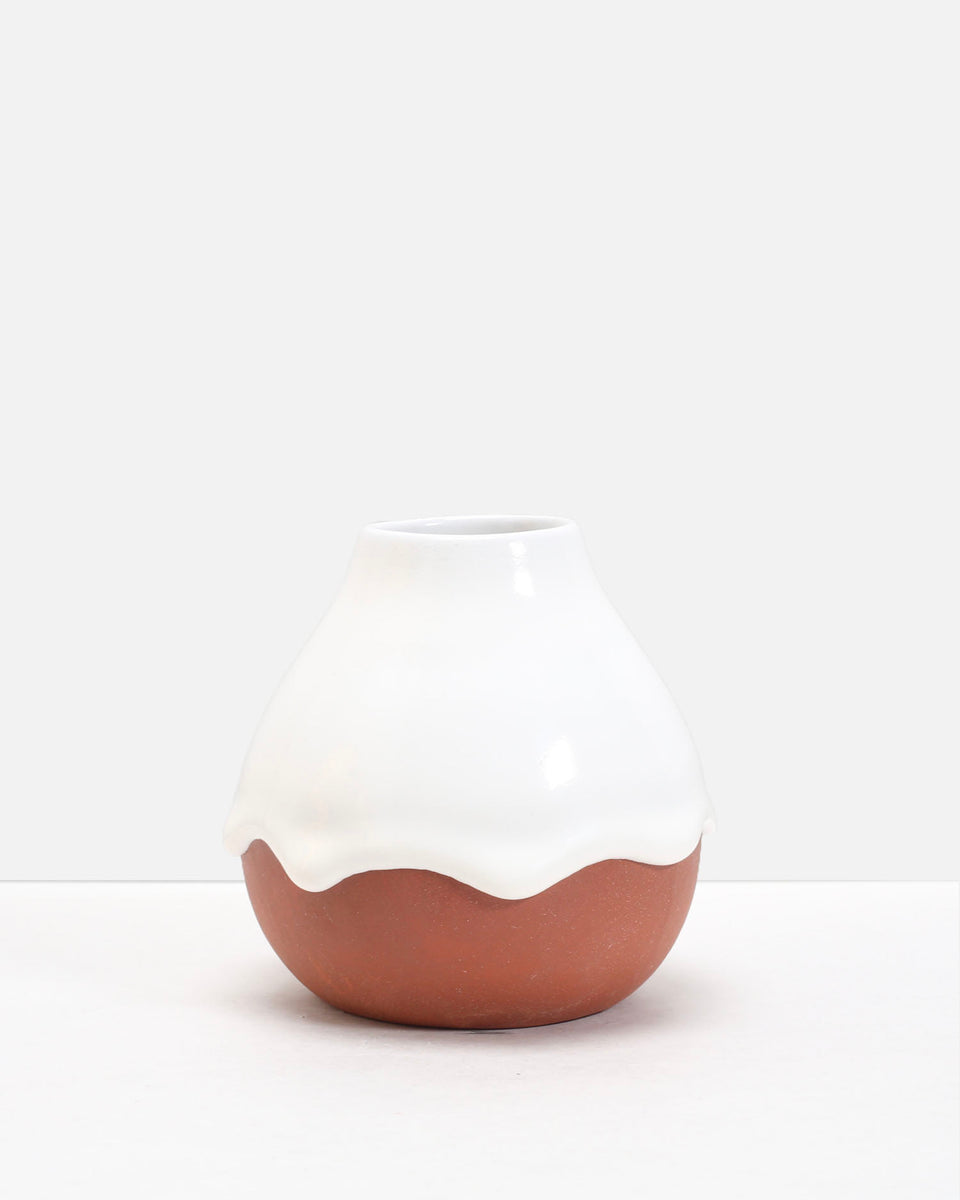 drippy pots - short bulb bud vase