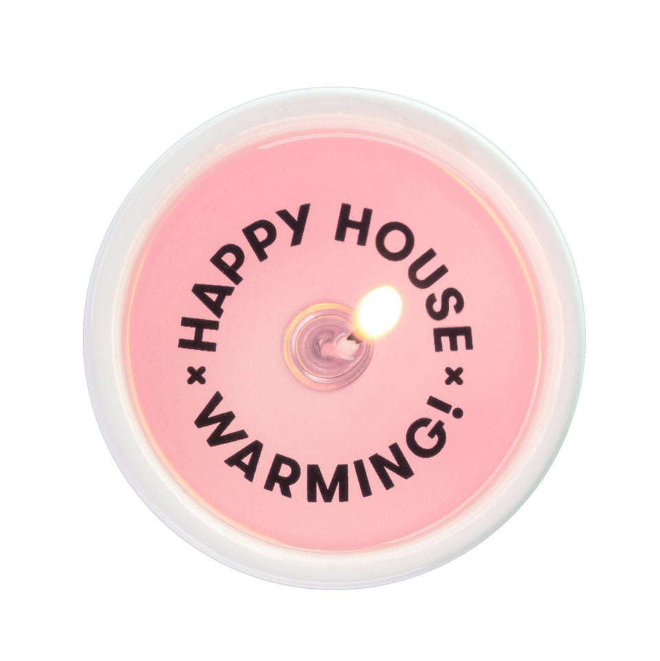 pyropet - happy housewarming secret message candle