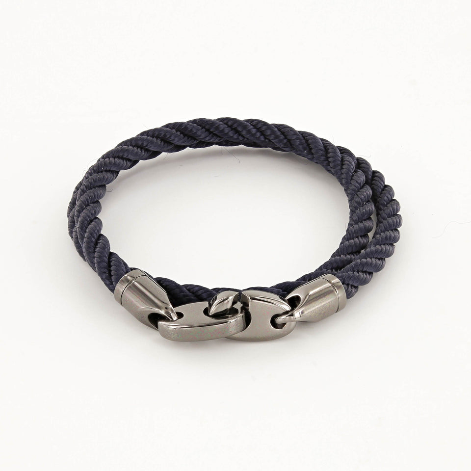 sailormade - player rope bracelet - navy