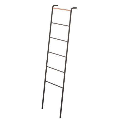 Yamazaki Home - Tower Leaning Ladder Hanger Black