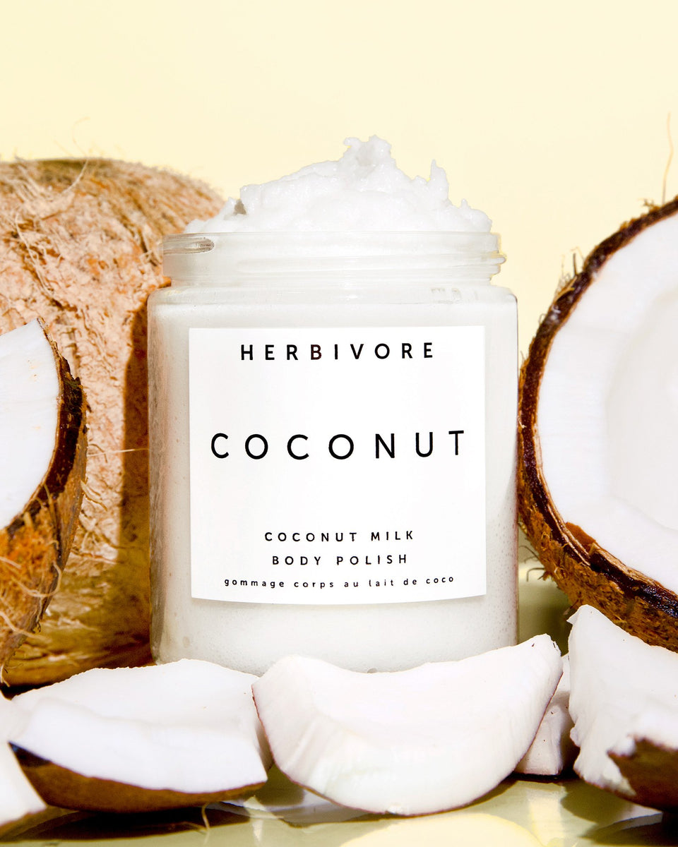 herbivore botanicals - coconut milk body polish
