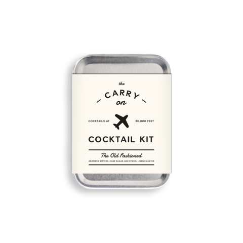 w&p design - carry-on cocktail kit (old fashioned)