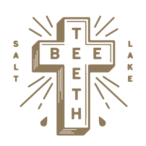 beeteeth - cross pin