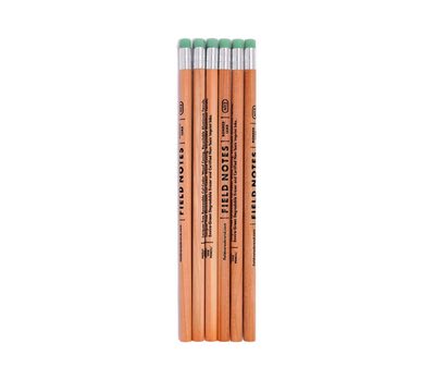 field notes - woodgrain pencil 6pk