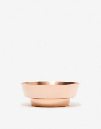 yield - 8" copper spun bowl